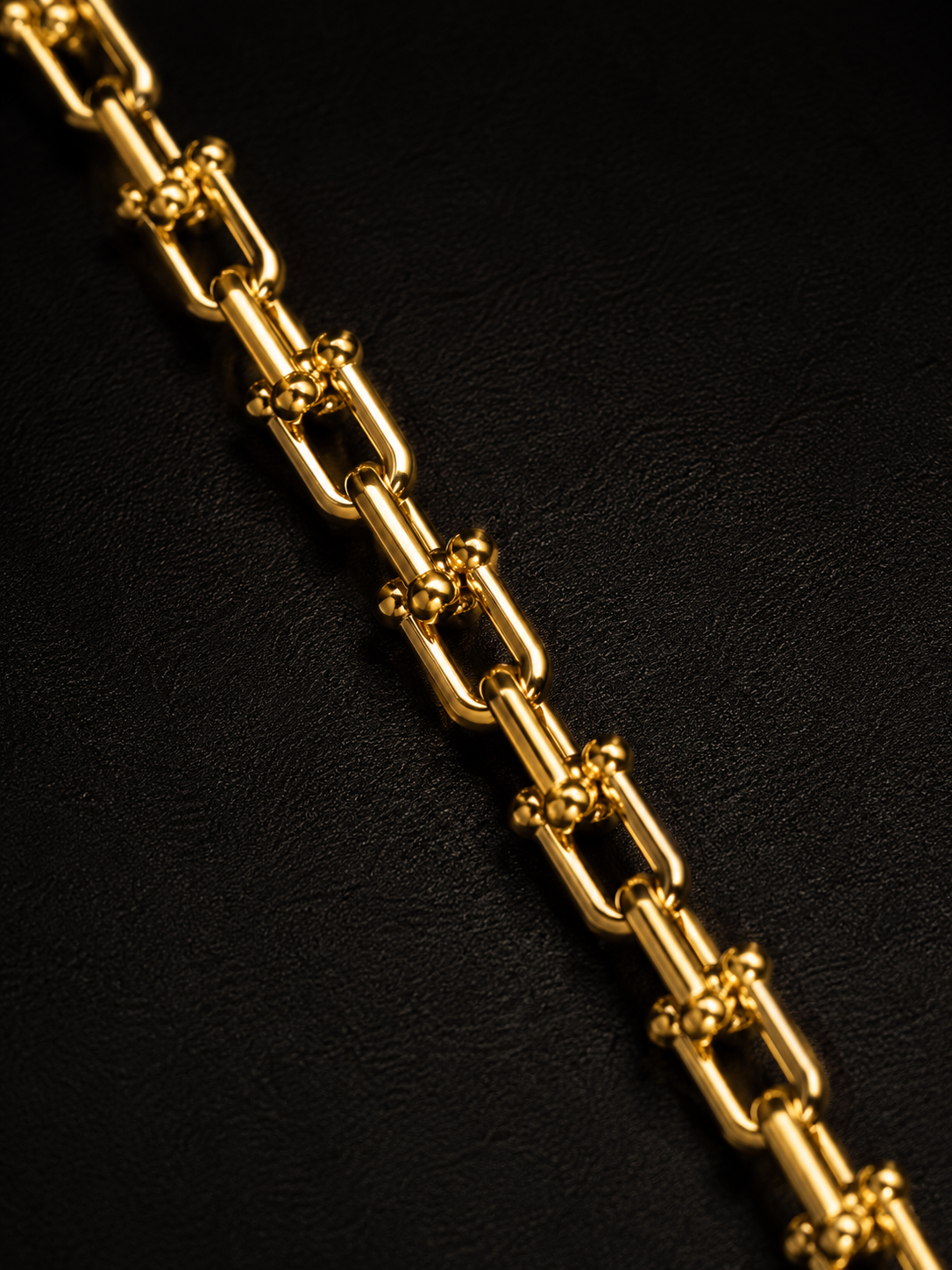 "The Halo" Paperclip Link 14K Gold Filled Bracelet