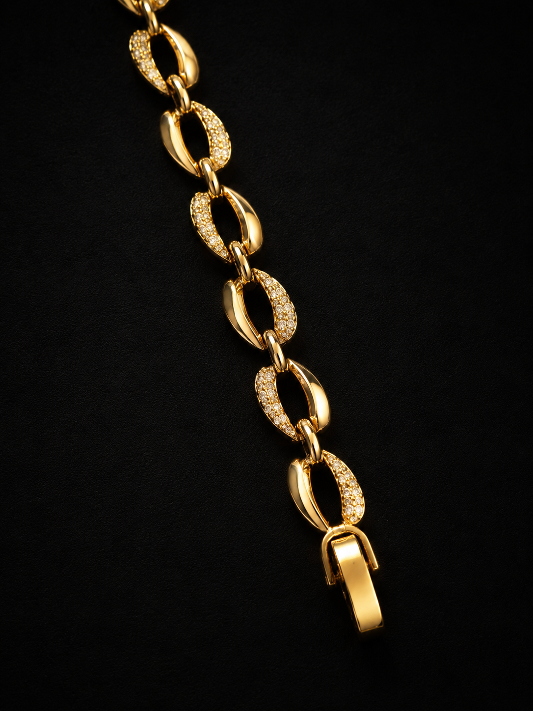 "The Opaline" Shell Link 14K Gold Filled Bracelet