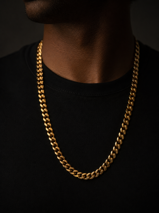 "The Imperium"  10mm Cuban Link 24” 14K Gold Filled Chain
